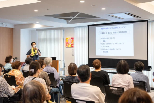 講義「骨粗しょう症について」　細川 医師