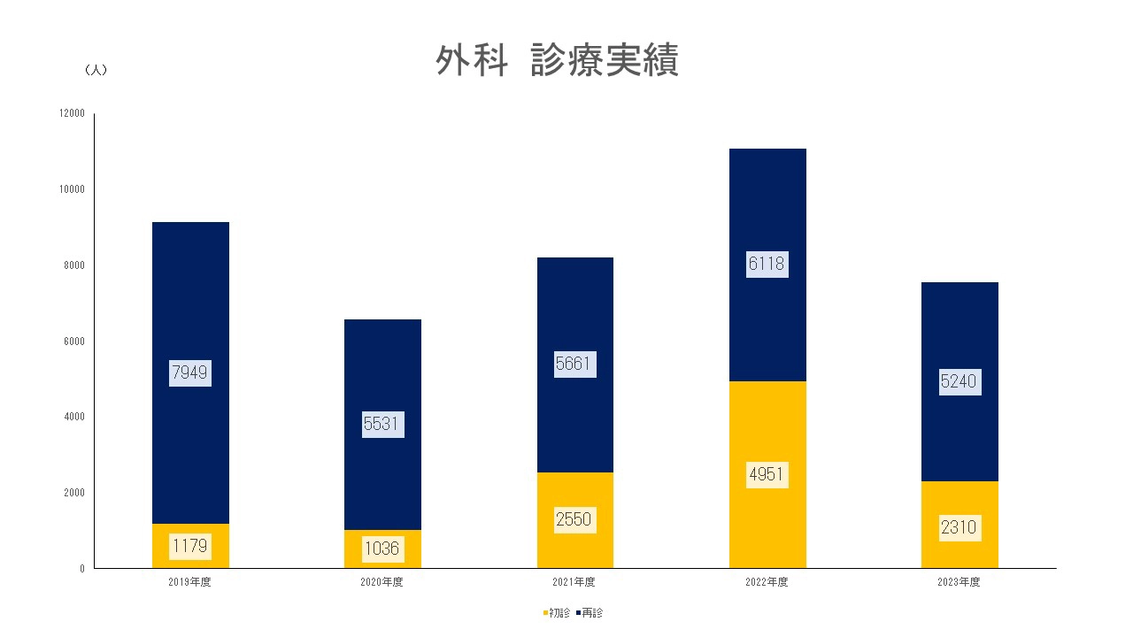 外科 診療実績