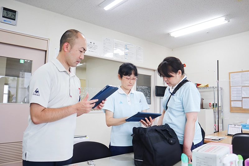 多施設・多職種との迅速な連携