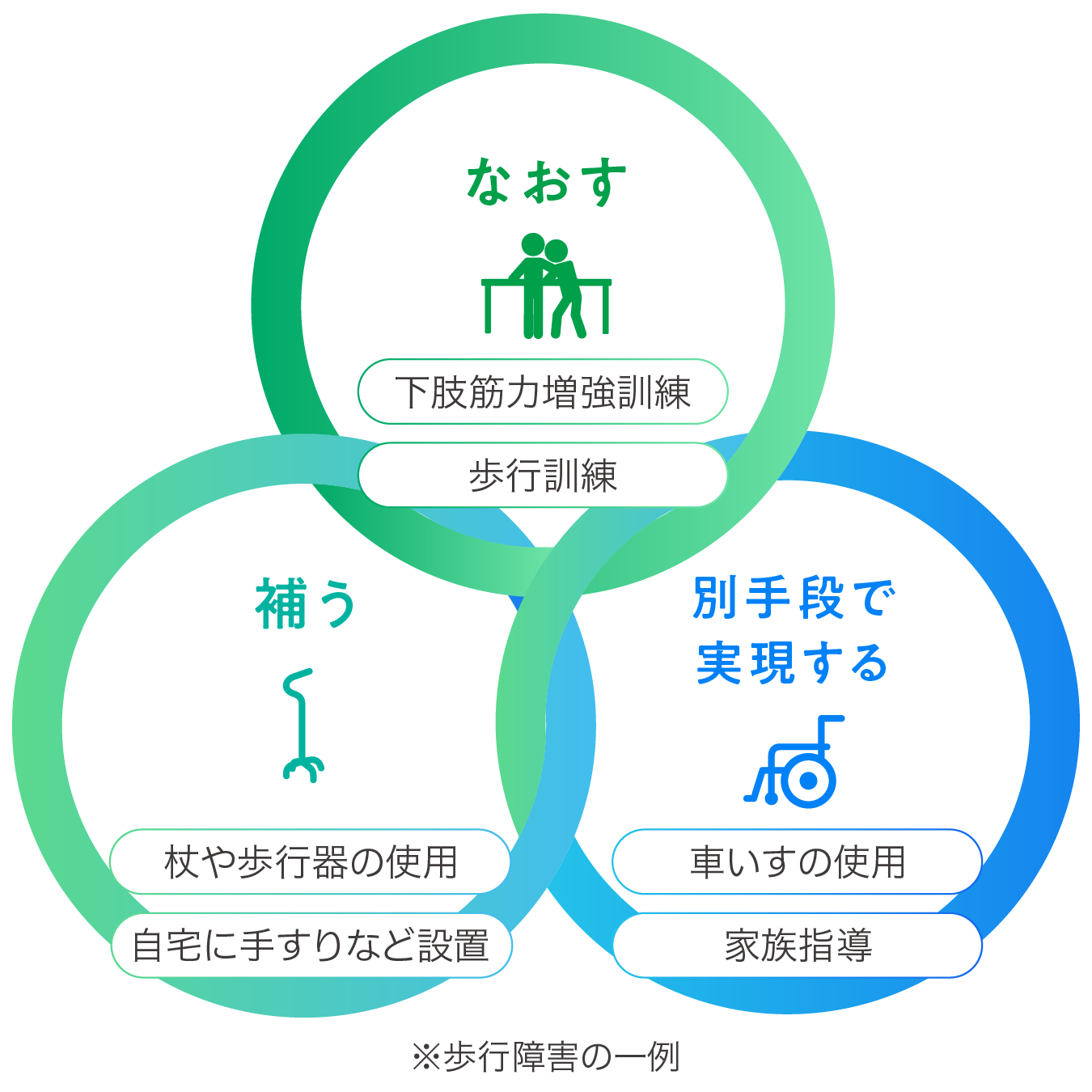 歩行障害の一例